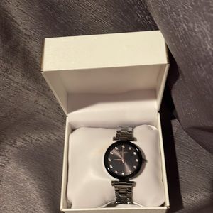 Jessica Simpson Bezel Bracelet Watch